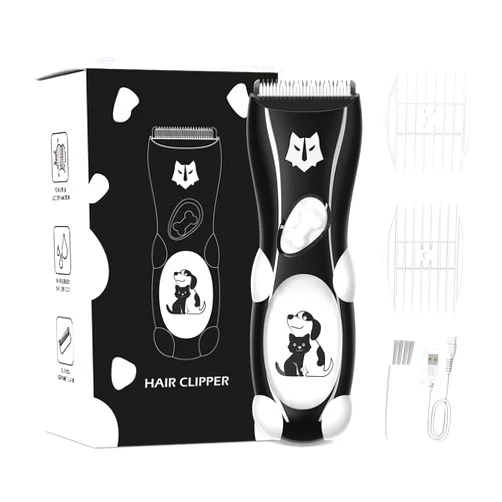 LEMULEGU Dog Clipper Pet Grooming Kit Low Noise Cordless Dog Trimmer for Matted Hair Professional Cat Shaver Clipper Dog Razor for Small and Medium Animals