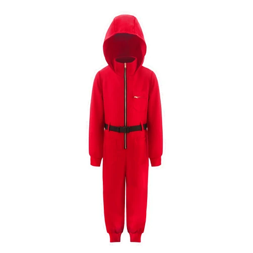 ReliBeauty Carnival Cosplay Costume jumpsuit Halloween Cosplay kids Red