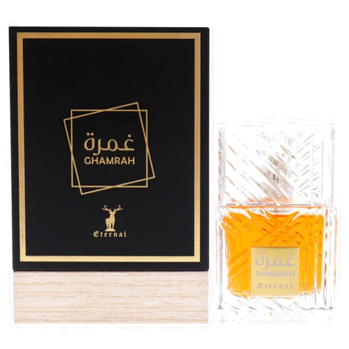 Maison d'Orient GHAMRAH Niche Collection Dubai 100 ML (3.4 oz) EDP for Men and Women - Spicy Gourmand Perfume with Cognac, Cinnamon, and Vanilla - Long-Lasting Unisex Fragrance