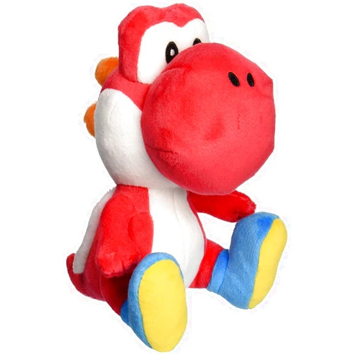 Little Buddy 1389 Super Mario All Star Collection Red Yoshi Plush, 7