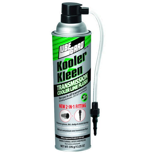 Lubegard 19001-UNV Kooler Kleen Transmission Cooler Flush with 2-in-1 Fitting, 13.25 oz.