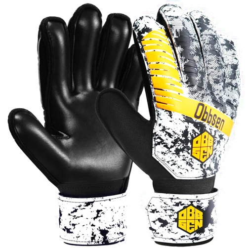 Obbsen Soccer Goalie Gloves for Kids, Youth&Adult Soccer Goalkeeper Gloves, Strong Grip Goalkeeping Gloves with Finger Protection, Men/Women/Boys/Girls