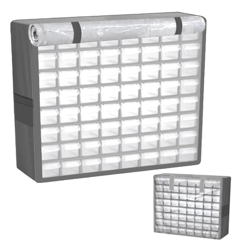 MOLLYAIR Waterproof Craft Cabinet Cover, Heavy Duty Dustproof StorageCraft Box Cover. Fits 20