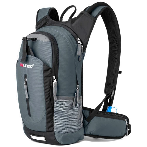 Gelindo Hydration Backpack Insulated Pack with 2.5L BPA Free Bladder: Water Backpack for Men Women - 18L Hydration Backpacks for Hiking Festival Cycling Running Biking