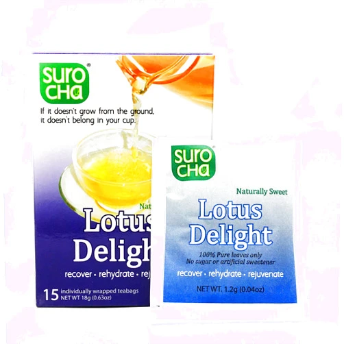 Suro Cha Lotus Delight, 15 teabags
