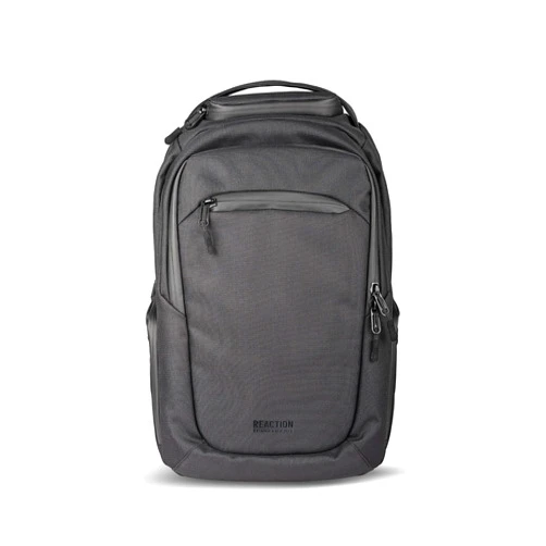Kenneth Cole REACTION Abrasion-Resistant Parker Laptop Backpack, Black