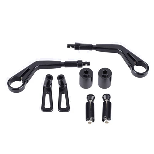 KIMISS Motorcycle Brake Clutch Guard, KIMISS Universal 1 Pair Motorcycle Adjustable Brake Clutch Levers Protect Guard Handlebar 22mm