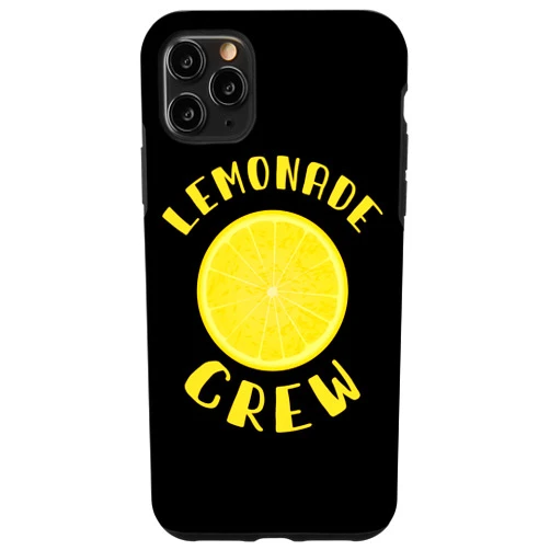 Lemonade Of True Lemon Slices Crew Squad Gifts iPhone 11 Pro Max Lemonade Crew - Funny True Lemon Juice Stand Squad Hero Case