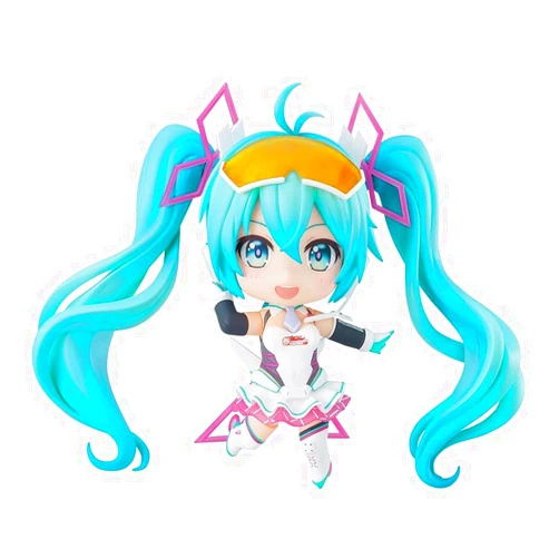 Good Smile Company Good Smile Racing Hatsune Miku GT Project: Racing Miku (2021 Version) Nendoroid Action Figure, Multicolor