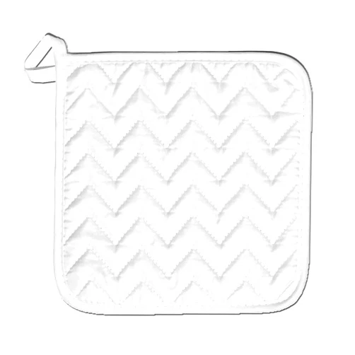 COLORCOMMALL Personalized Custom Pot Holder Bulk – 8X8 Inch Kitchen Oven Hot Pads Potholder Coaster Heat Resistant Cooking Baking with Hanging Loop Customized Photo Design Text Picture Gift (50pcs)