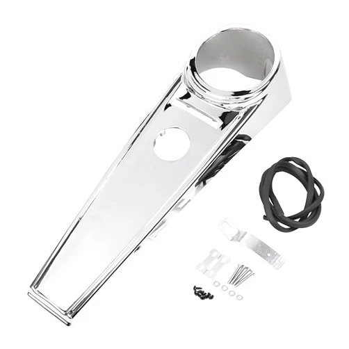 BID4ZE Chrome Dash Gas Fuel Console Tank Panel For Harley Road King FLHR/Police FLHP/Classic FLHRC/Shrine SE FLHR/Police Escort FLHPE 2008-2023