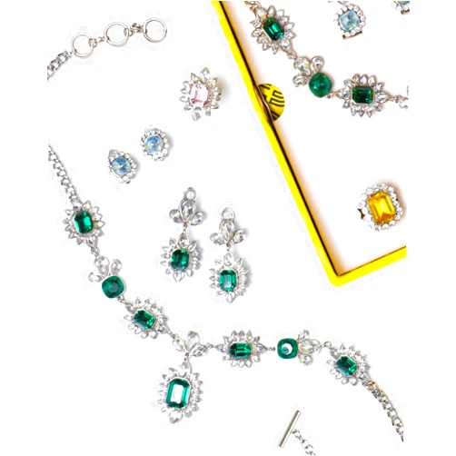 Super Smalls Mega Jewelry Set | Supersized Gemstones and Cheerful Colors | Ages 3+