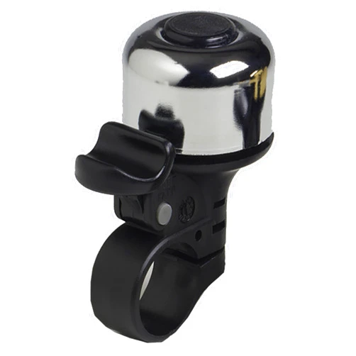 Mirrycle Incredibell Brass Solo Bicycle Bell (Silver)