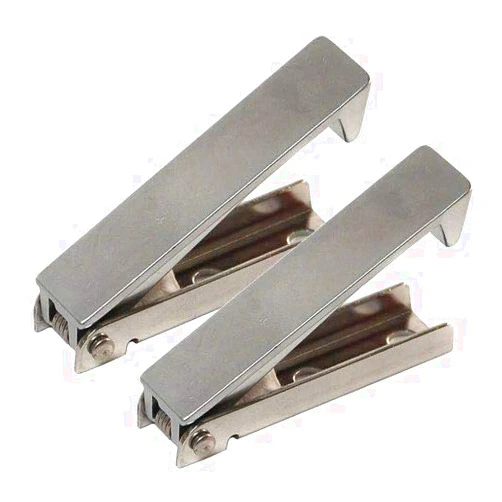 Sierra Pacific RV Stainless Steel Baggage Door Catch Latch | Square (2)