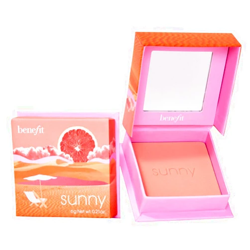 Benefit Cosmetics WANDERful World Silky-Soft Powder Blush Sunny
