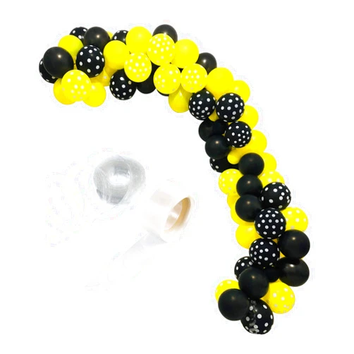 Zorpia 102 Pieces Balloon Garland Kit Balloon Arch Garland for Backdrop for Bumblebee Bee Baby Shower Gender Reveal Birthday Party Decoration Wedding Bridal Shower Centerpieces Home Decor