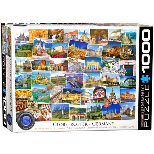 EuroGraphics Germany Globetrotter 1000-Piece Puzzle
