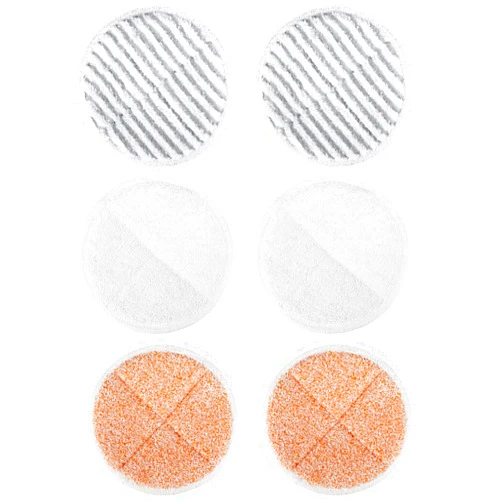 BONBELONG 6 Pack 2124 2037 2039A 20399 20391 Steam Mop Pads Replacement Compatible with Bissell Spinwave Hard Mop Cleaner