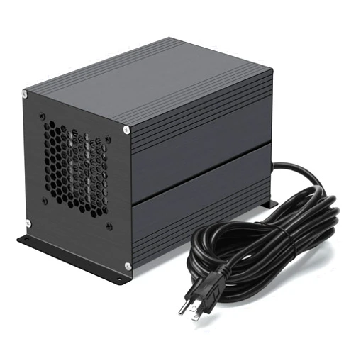 Haoguo Boat Engine Compartment Heater, 650W 10A Bilge Heater Equipped with Self-Regulated PTC Element, 40CFM Waterproof Fan for Air Circulation, Prevent Your Cabin Pump from Freezing