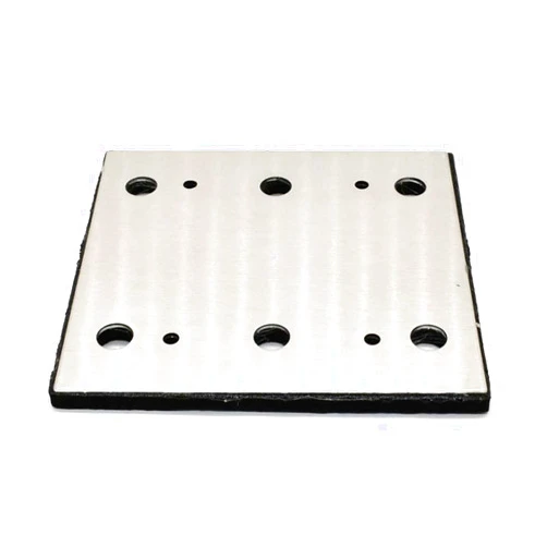 Superior Pads and Abrasives SPD19 1/4 Sheet, 6 Hole Stick on Square Sanding Pad Replaces OEM 14-67-0275, 200202538