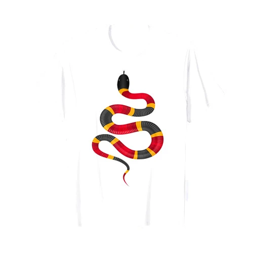 Calimero gifts t-shirt Vintage Retro Coral snake Tropical serpent gift Lover Tshirt