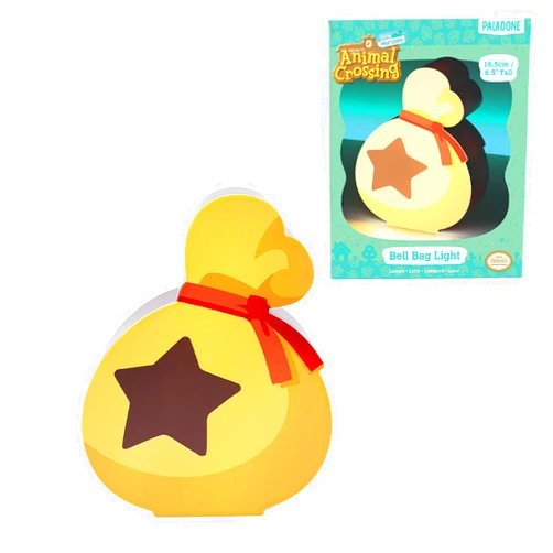 Paladone Animal Crossing Bell Bag Light, Nintendo Switch Kids Room Décor from New Horizons