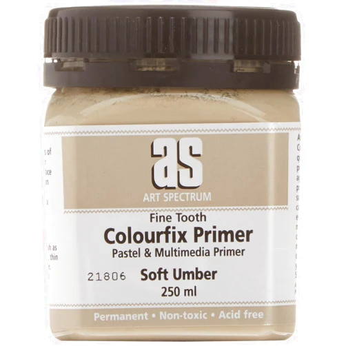 Art Spectrum Colourfix Sanded Pastel Ground - Soft Umber 250ml Jar
