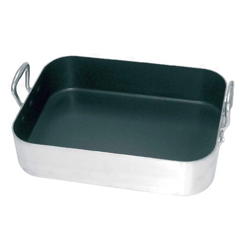 VOGUE Nextday Catering Equipment Supplies UK Vogue Non-Stick Roasting Pan 450 x 350 x 80 mm deep.