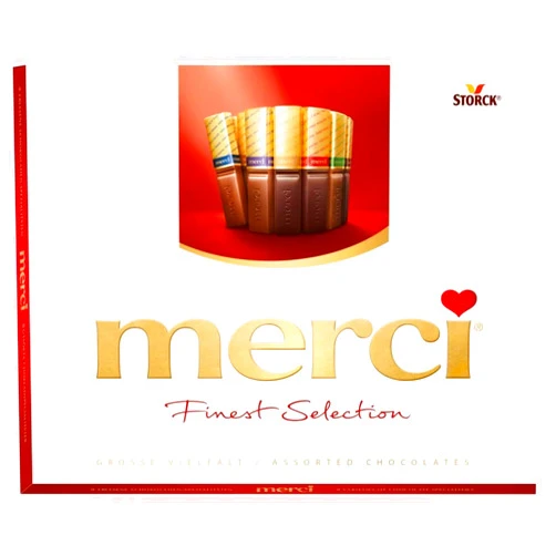 Merci Assorted Chocolate Finest Selection 8 Flavors