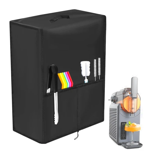 Letsteel Waterproof Cover Compatible with Slushie Machine, 420D Drink Machine Cover Compatible with INOVIVA Slushy Machine, 10.5
