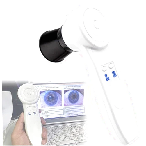 Jrcfnss High Resolution Eye Iris Camera Pixel Iris Detector, Hd 1.3 Million Iris Lens Iris Analyzer Camera for Eye Diagnosis, Personal Health Management Centers