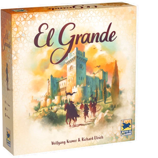 Hans im Glück El Grande Board Game - Engage in Medieval Intrigue in 15th Century Spain! Area Control Strategy Game for Kids & Adults, Ages 12+, 2-5 Players, 90 Min Playtime, Made by Hans im Glück