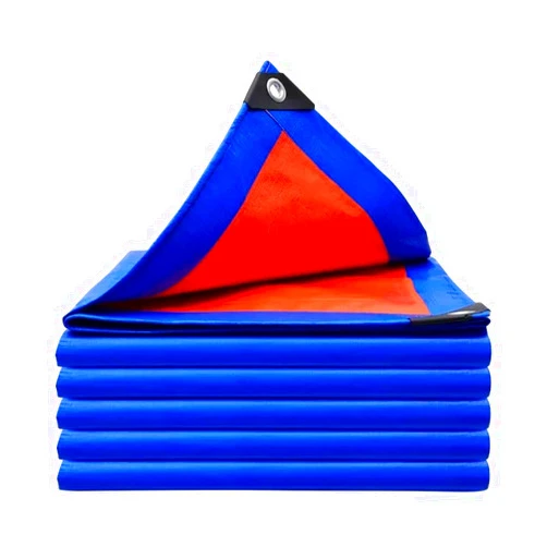 Ffsaacol Tarp Heavy Duty Waterproof, 16 Mil Thick Tarps, Tarp Cover with Grommets and Reinforced Edges for Outdoor Camping Pools BoatB, 1x6m/3.3x19.7ft