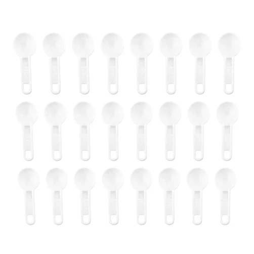 Cornucopia Brands Bulk Pack of Teaspoon Measuring Spoons (24-Pack); 5 ml / 5 cc Scoops Which Fit Inside a Spice Bottle