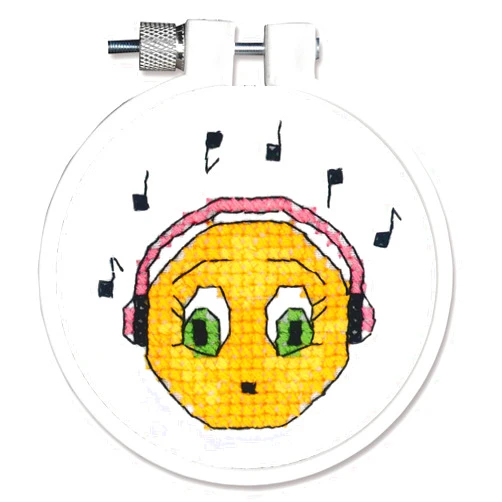 Janlynn Singing Along Stamped for Cross Stitch Kit
