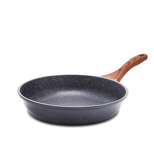 SENSARTE Nonstick Frying Pan Skillet, Swiss Granite Coating Omelette Pan, Healthy Stone Cookware Chef's Pan, PFOA Free (8/9.5/10/11/12.5 Inch) (9.5 Inch)