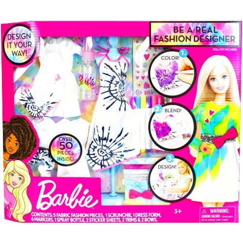 Tara Toys Barbie Tie-Dye Be A Real Fashion Designer