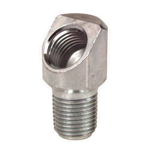 Alemite 43716 Elbow Body Adapter, 45 Degree Angle, Length 1