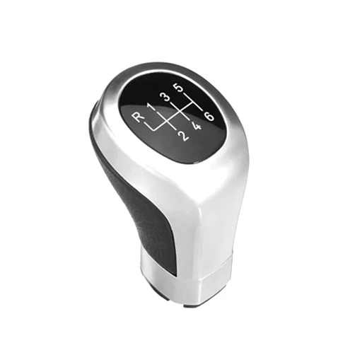 OKBVDXKOI Car Gear Lever 5 6 Speed MT Car Gear Shift Knob Fit for BMW E81 E82 E87 E88 E90 E91 E92 E93 1 3 Series Gearshift Shifter Lever Stick Pen Arm Head Car Manual Shift Knob
