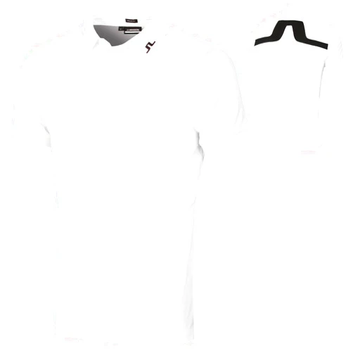 J. Lindeberg 2024 J.Lindeberg KV Regular Fit Golf Polo White Large
