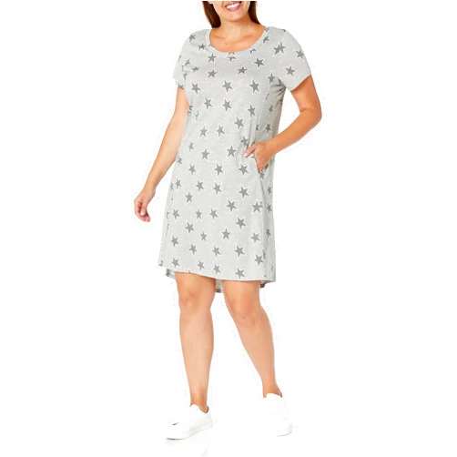Zim and Zoe Women's Plus Size Dress Hello Sunshine