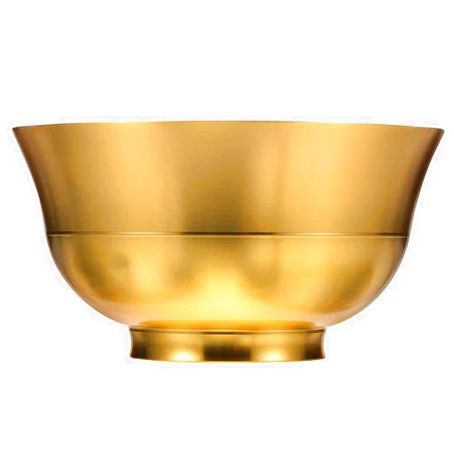 ARTIBETTER Home Decor Feng Shui Treasure Basin Decorative Wealth Bowl Statue Wealth Porsperity Figurine Money Bowl Offering Cup Blessing Ornament for Wealth Success Good Luck Living Room Furniture