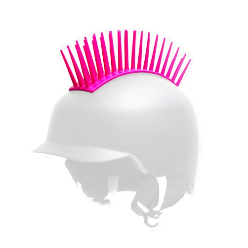Helmet Head Cool Craniums Pink Mohawk (Helmet Not Included)
