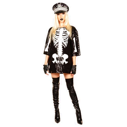 Tipsy Elves Sequin Halloween Costume Dresses for Women - Sexy Sequin Adult Short Sleeve T-Shirt Dresses