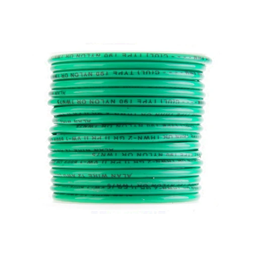 Remington Industries 12SLDGRETHHN100 12 AWG Gauge Solid THHN Building Wire, 600V, 100' Length, Green