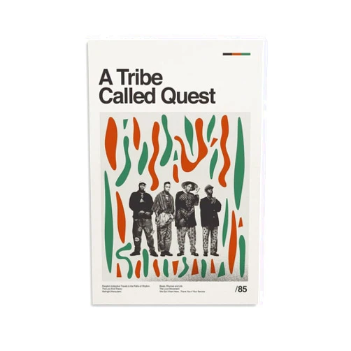 TI ASDJHG A Tribe Called Quest Poster Canvas Poster Wall Decorative Art Painting Living Room Bedroom Decoration Gift Unframe-style12x18inch(30x45cm)