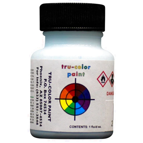 Tru-color Paint High Gloss Pastel Blue 1oz Bottle Airbrush Lacquer #TCP-541
