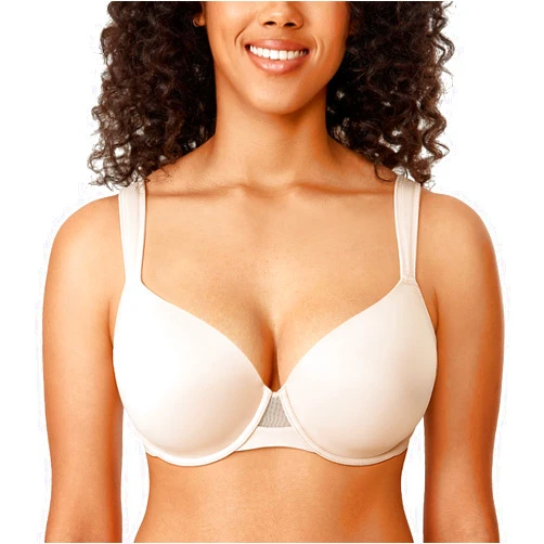 AISILIN Women's Plus Size Full Coverage Underwire Lightly Lined Seamless T Shirt Bra Comfort