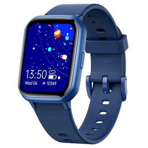Slothcloud Kids Smart Watch for Girls,IP68 Waterproof Kids Fitness Tracker Watch with 1.5 Inch DIY Face,Heart Rate Sleep Monitor,19 Sport Modes,Calories Counter,Alarm Clock,Great Gifts for Children 6+ (Blue)