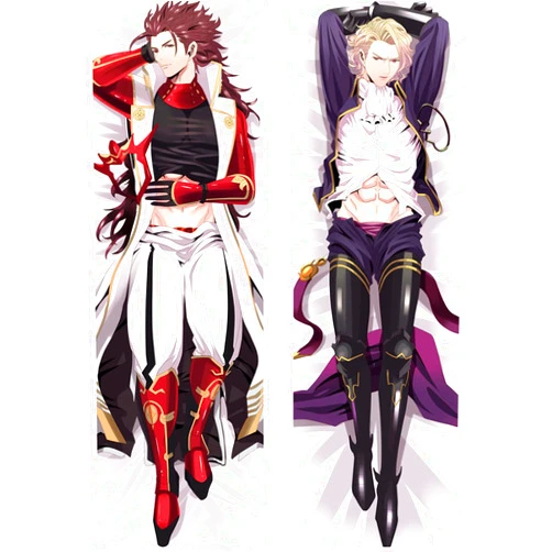 EXPELZ Game Fire Emblem Pillow Case 3D Printed Dakimakura 2-Sided Bedding Hugging Body Pillowcase Peachskin Long Pillow Cases(150 * 50cm)